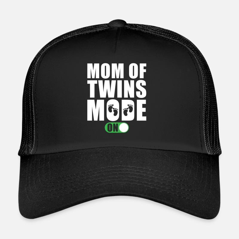 Mutter Von Zwillingen Modus On Trucker Cap