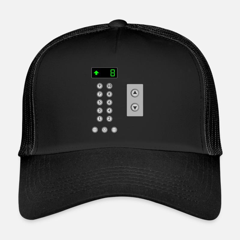 elevator panel, mechanic elevator Trucker Cap