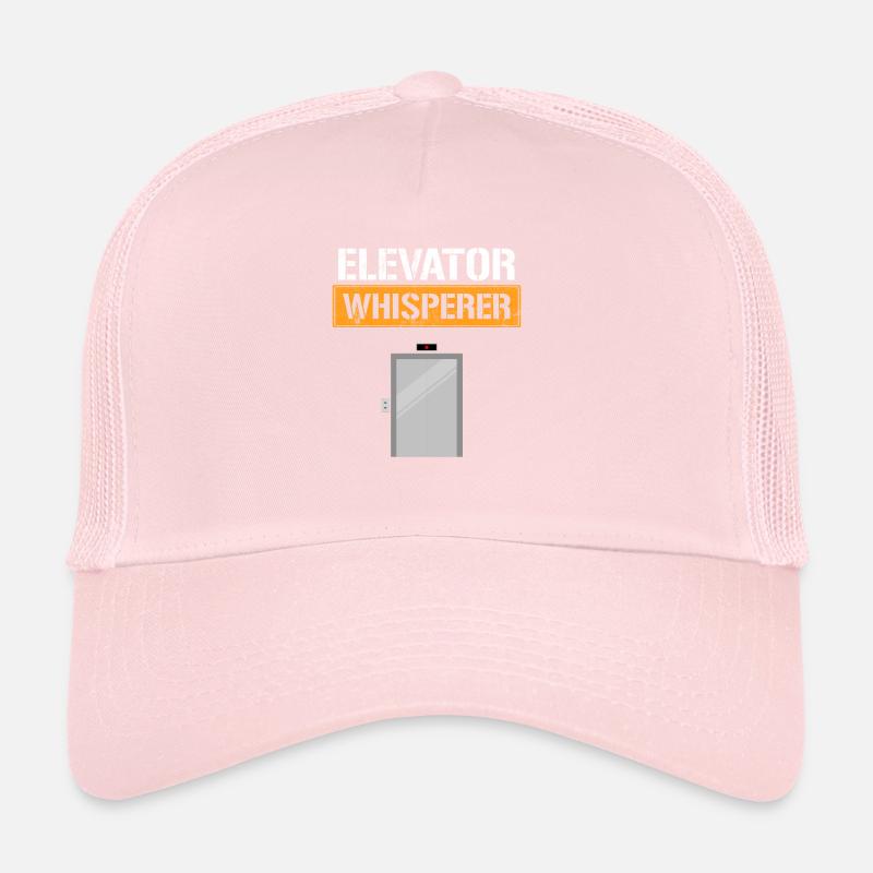 elevator whisperer, mechanic elevator Trucker Cap