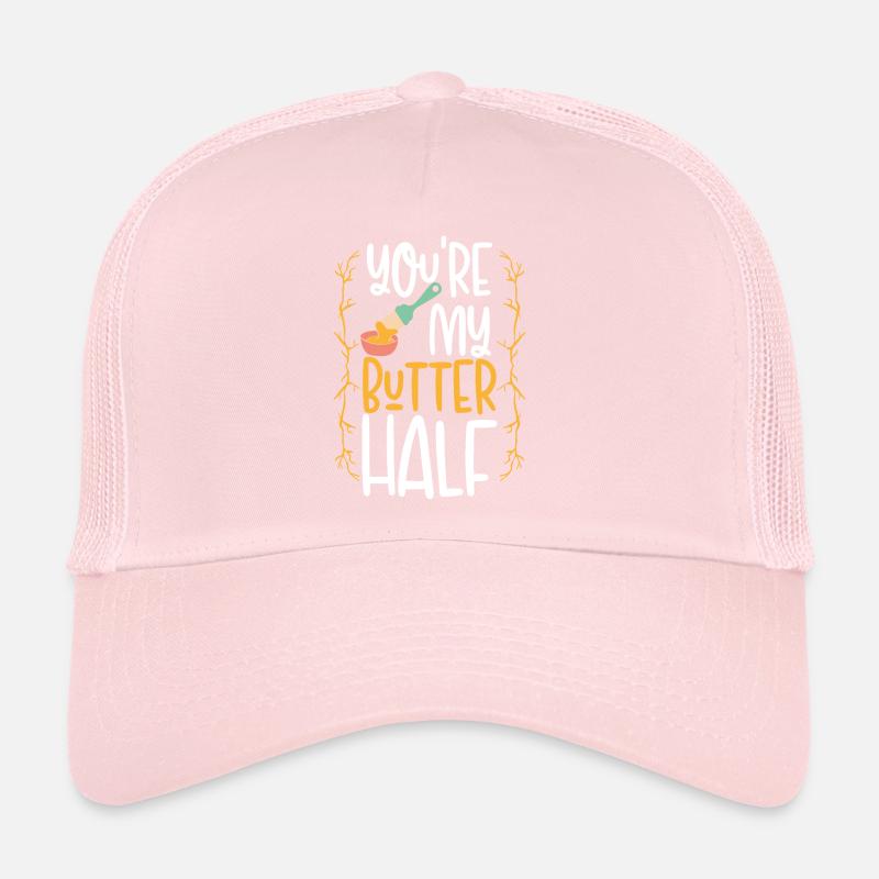 Tu es ma moitié de beurre Casquette trucker 