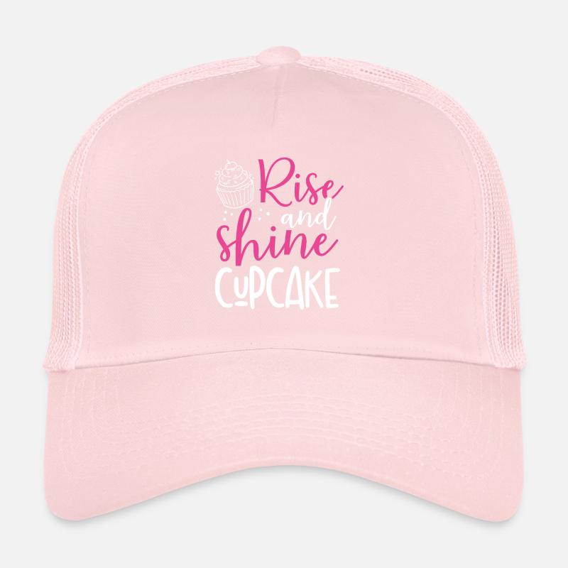 Levez-vous et faites briller le cupcake Casquette trucker 