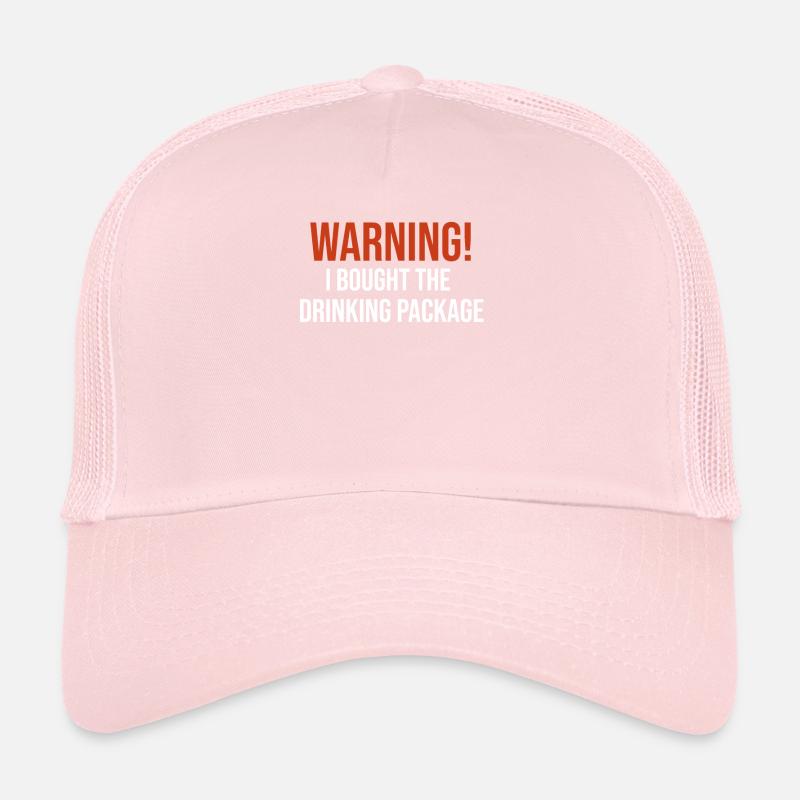 Warnung Ich Kaufte Das Trinkpaket Lustiges Trucker Cap