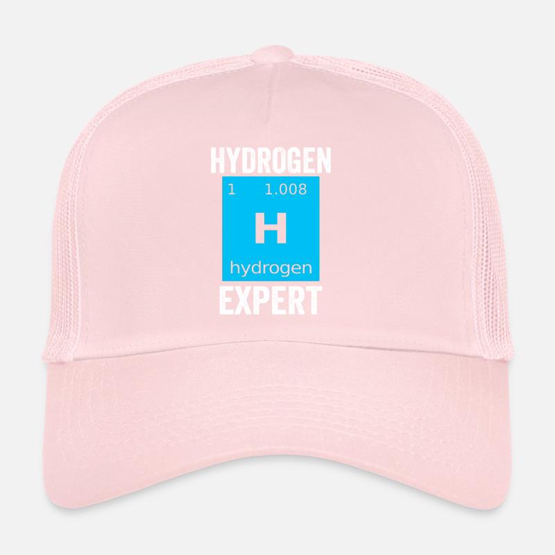 Hydrogène Expert Élément Energie Hydrogène Casquette trucker 
