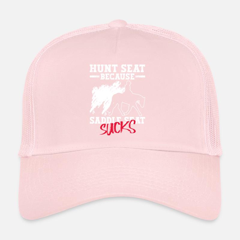 Chasser parce que la selle craint - Hunt Casquette trucker 