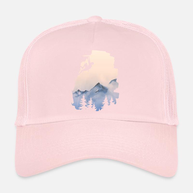 Escalade, Montagnes, Rochers, Trad, Sport, Escalade, Bloc Casquette trucker 