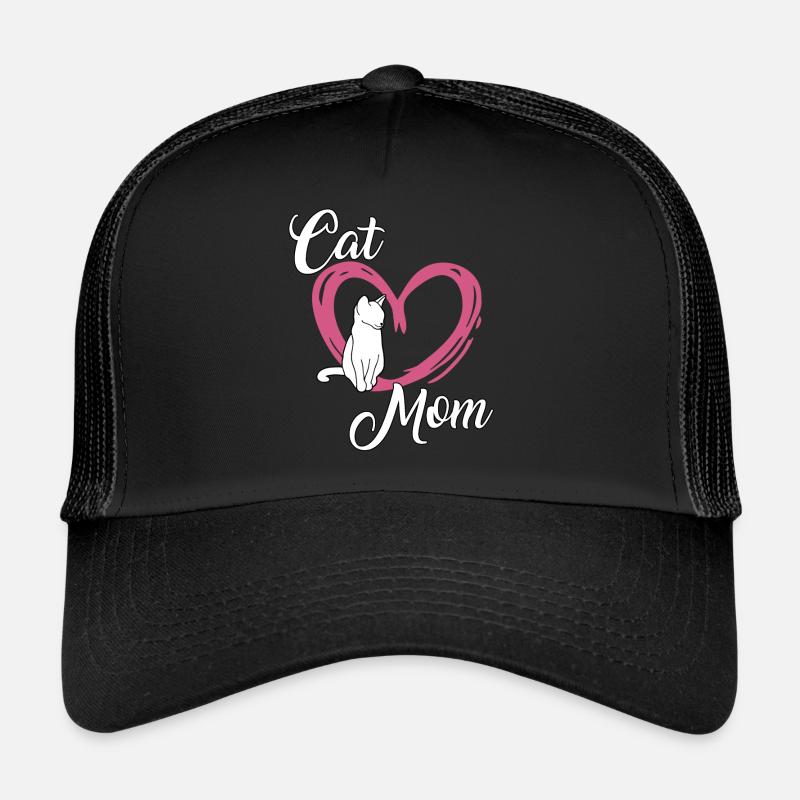 Chats mignons Maman Chats Fan Cadeau Chats Casquette trucker 