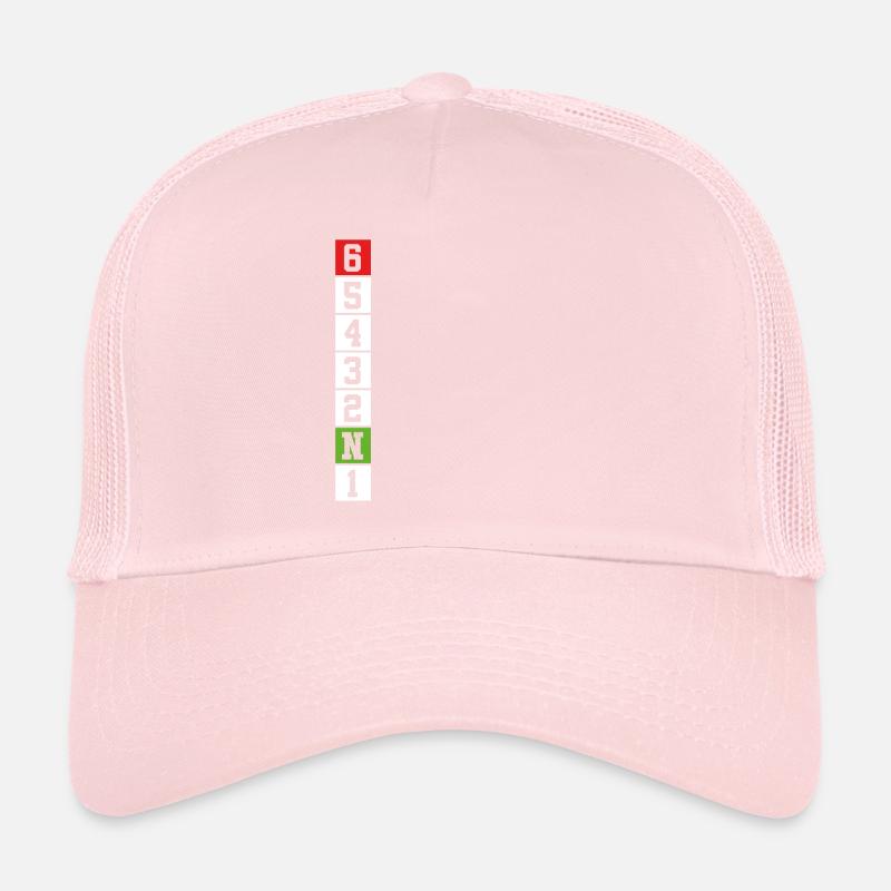Motorcycle GearShift Six Trucker Cap