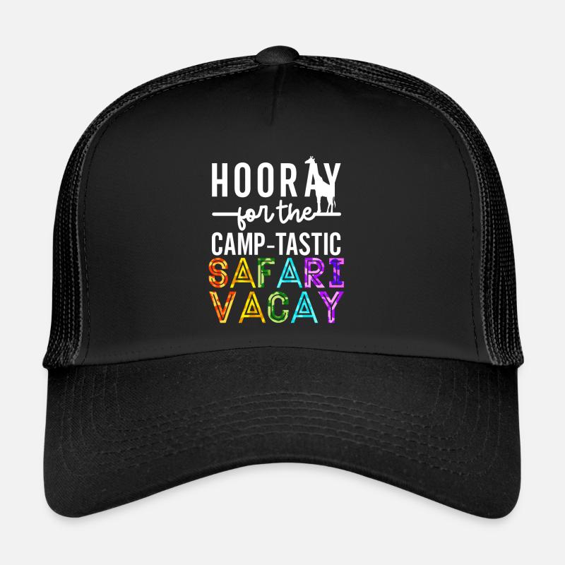 Safari Holiday Camping Guide Casquette trucker 