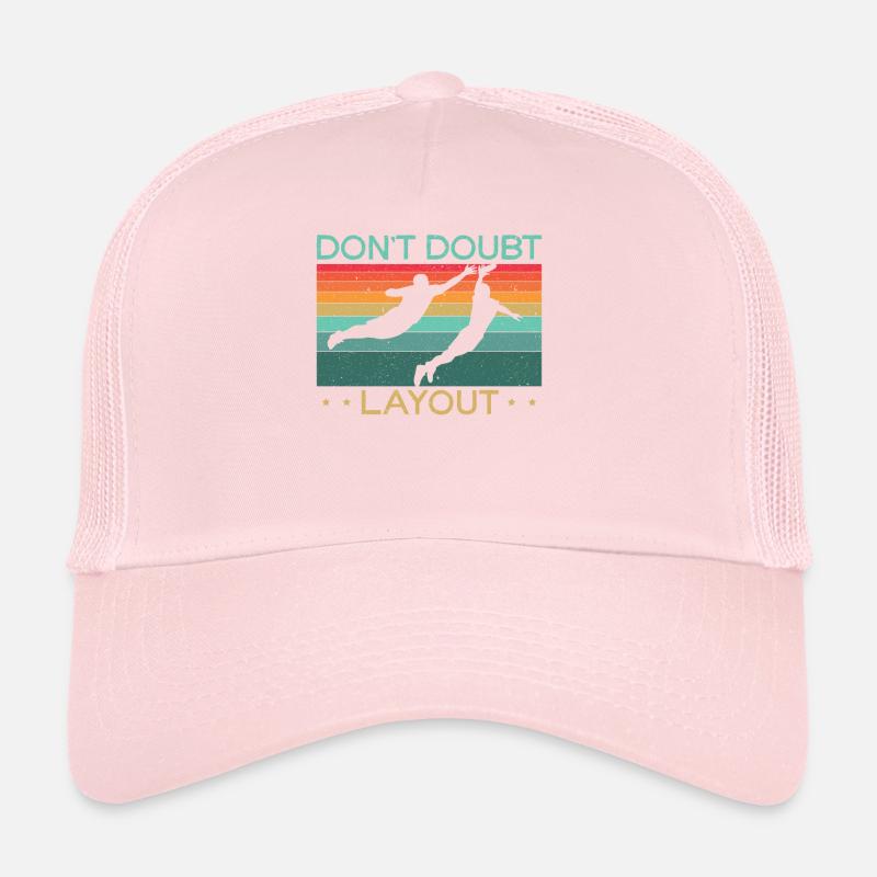 Don't Doubt Layout Ultimate Frisbee Flying Disc Trucker Cap