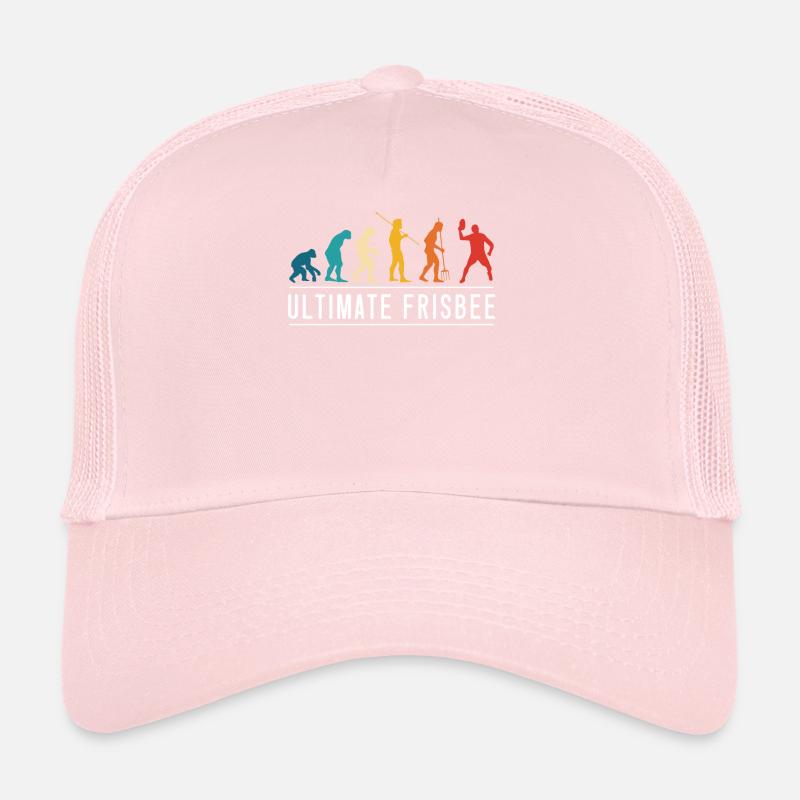 Ultimate Frisbee Evolution Flying Disc Sport Casquette trucker 