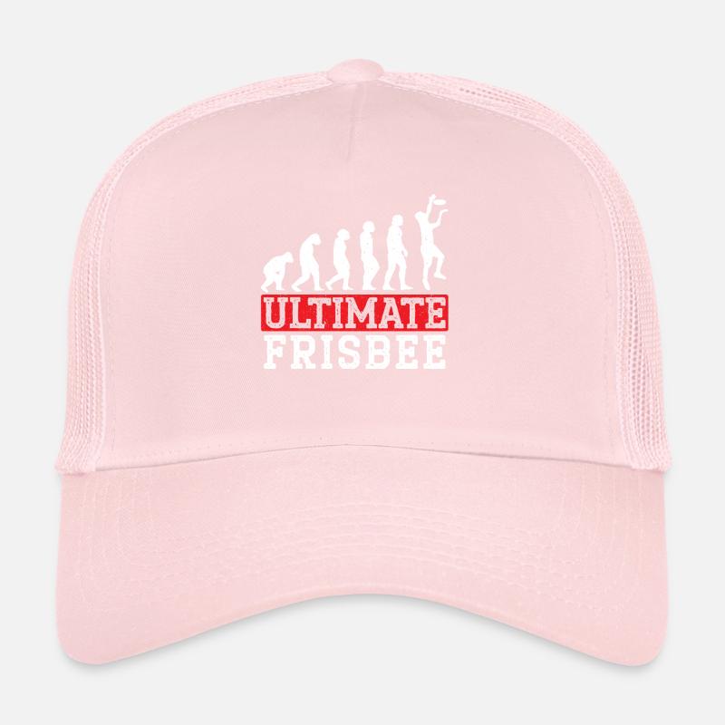 Ultimate Frisbee Evolution Flying Disc Sport Casquette trucker 