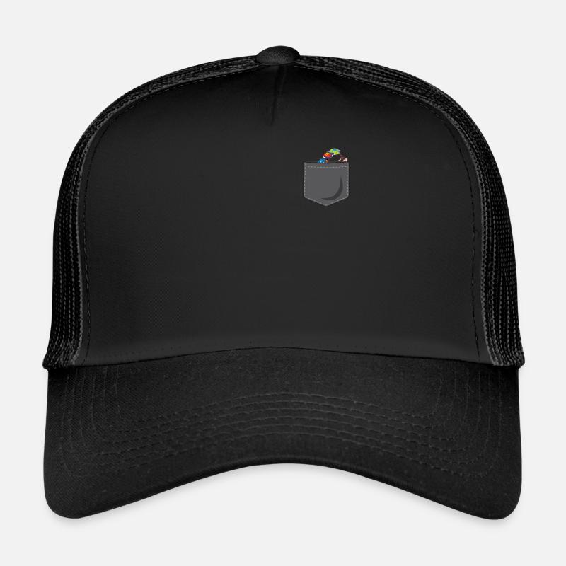 Roller Coaster Pocket Trucker Cap