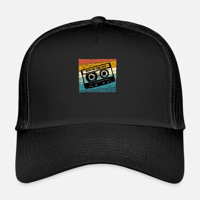 Cassette rétro Casquette trucker 