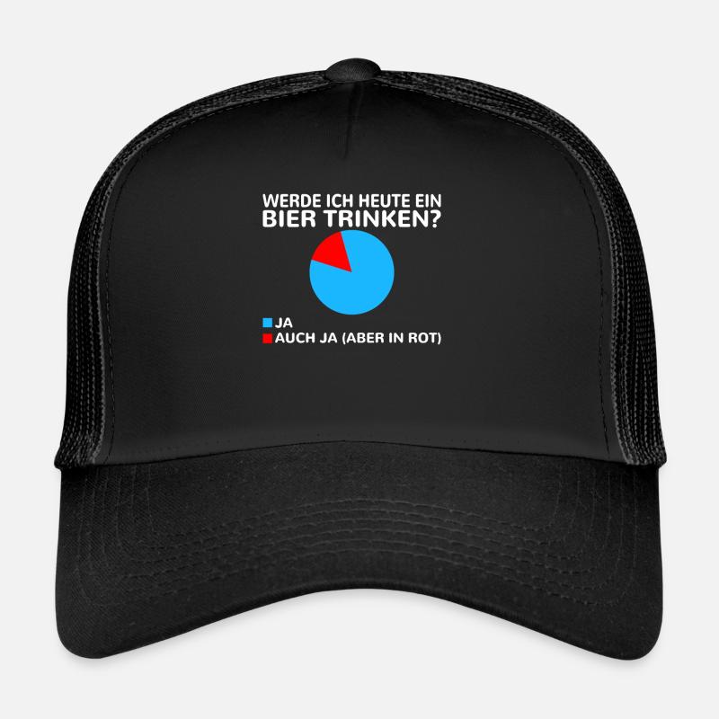 Werde ich heute ein Bier trinken? Ja oder ja (nur Trucker Cap