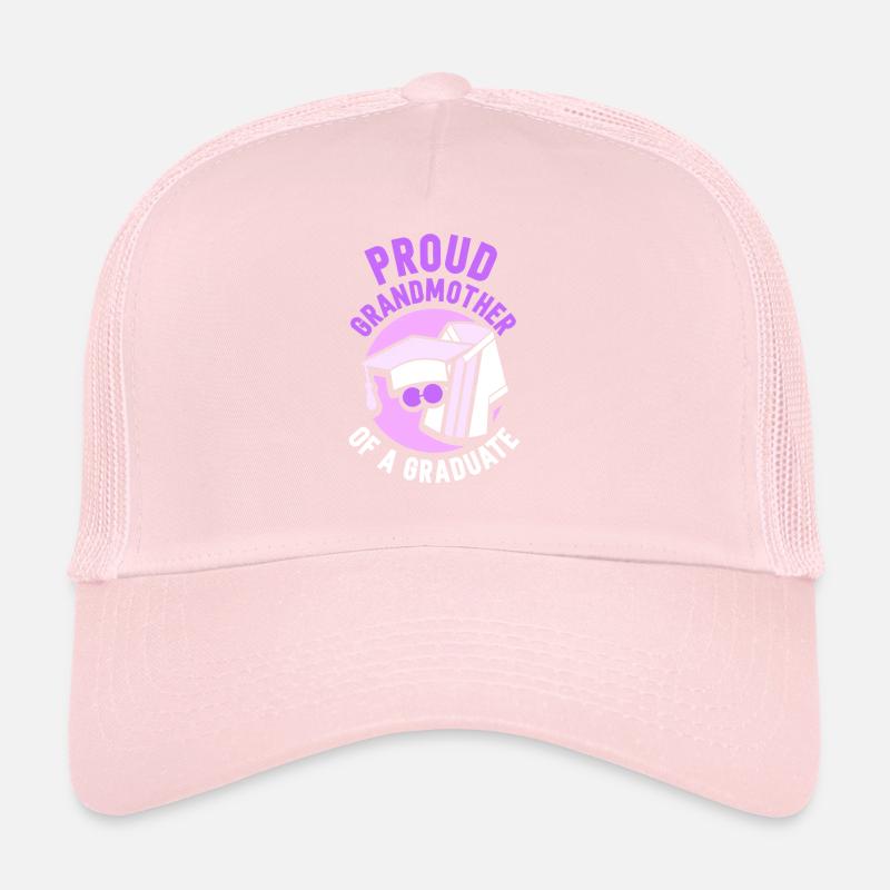 Stolze Großmutter Eines Absolventen Absolvent Trucker Cap
