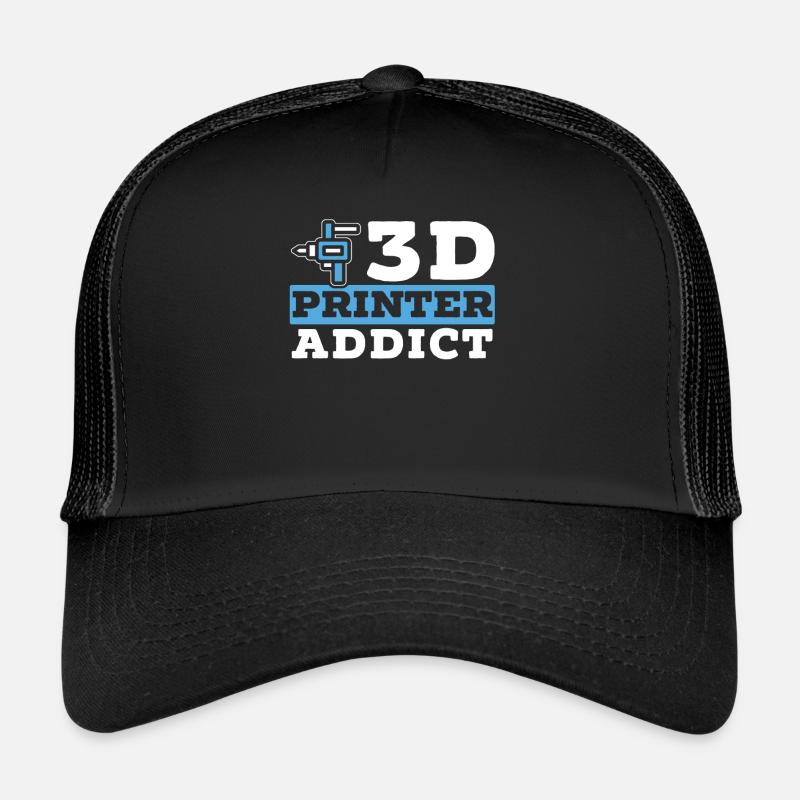 Rétraction de la buse d’impression 3D 3D Addict Casquette trucker 