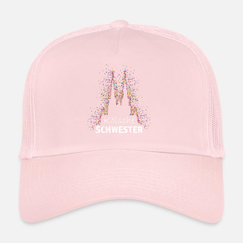 Kölsche Schwester Kölner Dom Konfetti Kostümersatz Trucker Cap