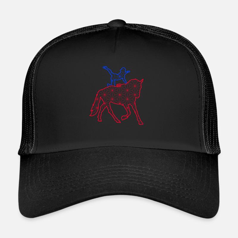 voltige cavalier sauteur Casquette trucker 
