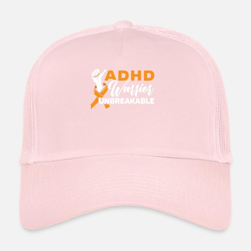 ADHD Warrior Unbreakable Embrace Neurodiversity Trucker Cap