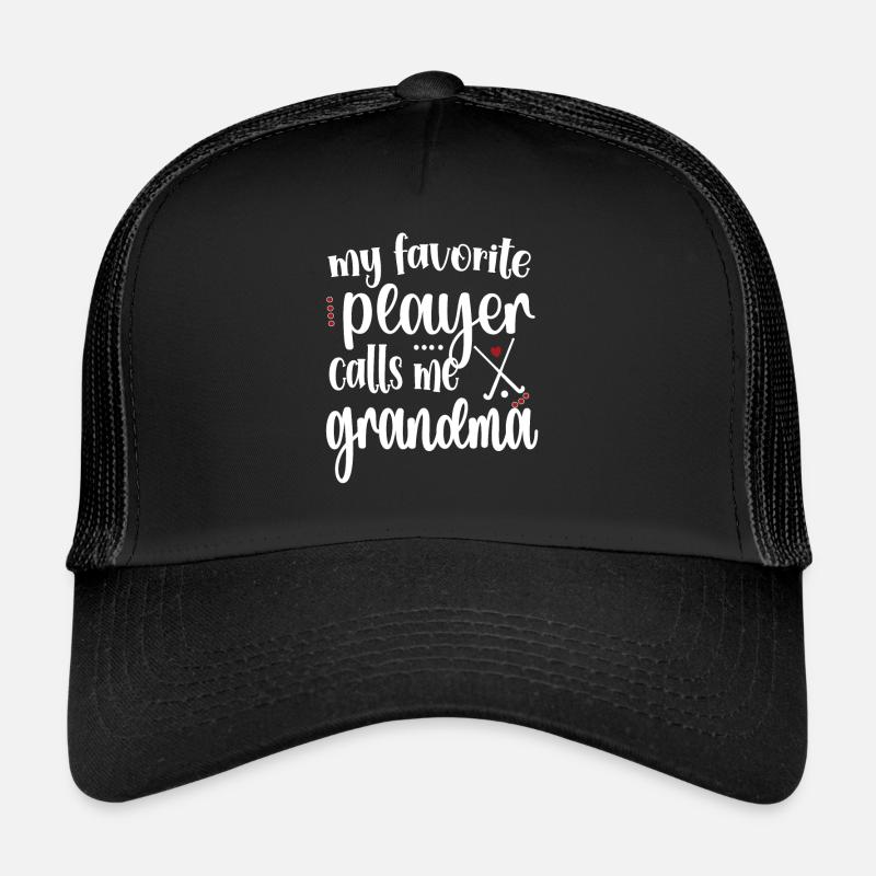 Stolze Feldhockey-Großmutter Feldhockeyspieler Oma Trucker Cap