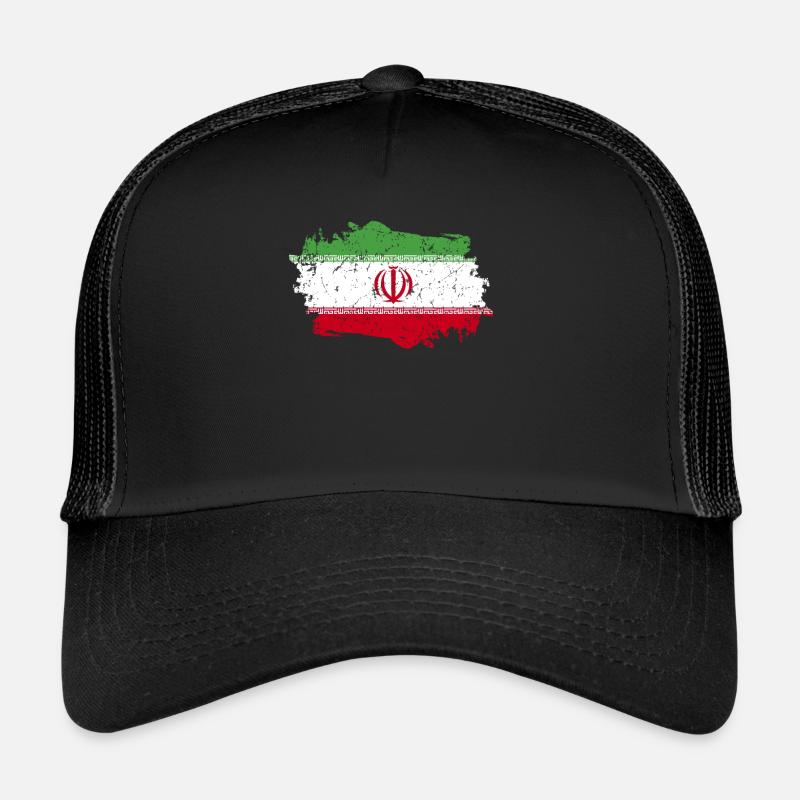 Ads Flag Grunge Ads Flag Trucker Cap