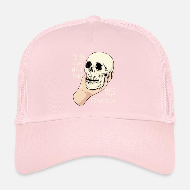 Citation Hamlet « To Be or Not To Be » Design Casquette trucker 