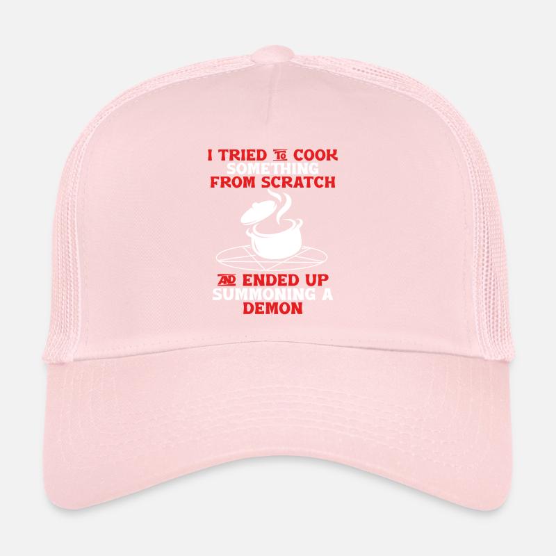 J’ai essayé de faire quelque chose à partir de zéro Casquette trucker 