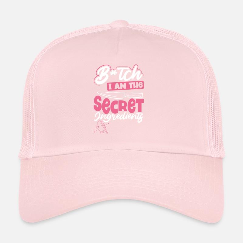 Je suis les ingrédients secrets Casquette trucker 