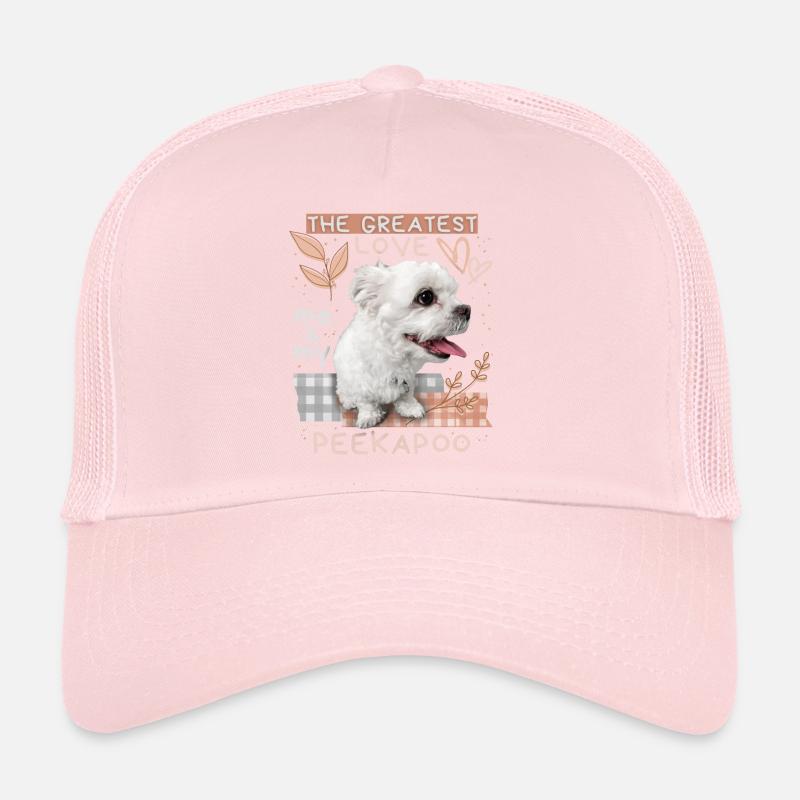 Peekapoo, Hund, lustiger Spruch Trucker Cap