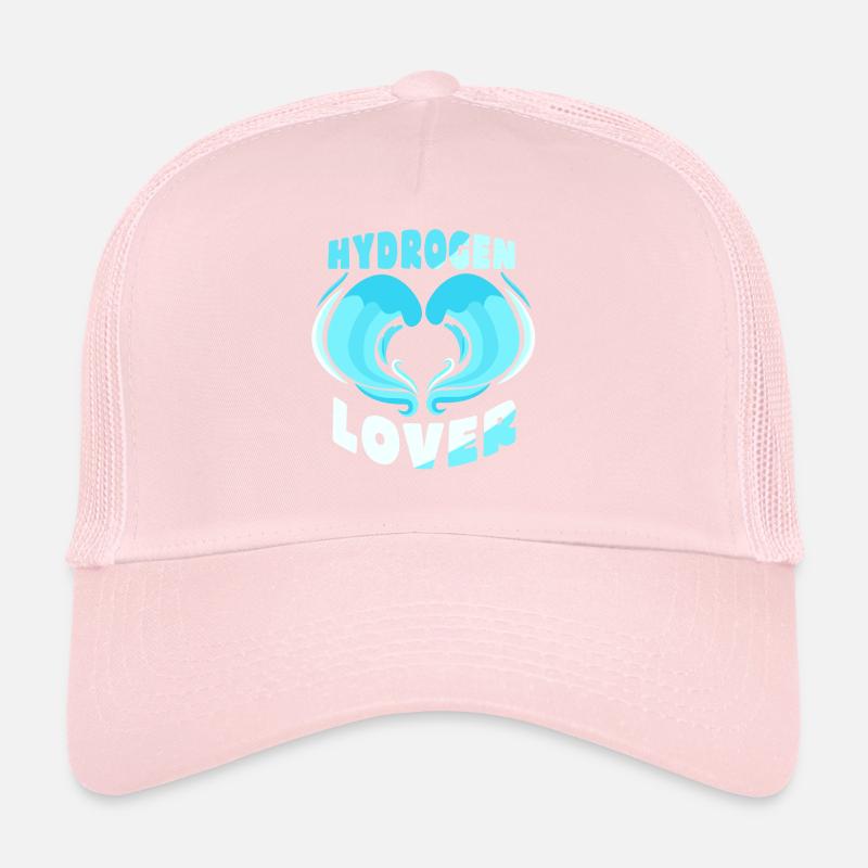 Hydrogen Lover Energy Element Hydrogen Casquette trucker 