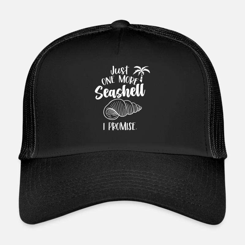 Nur Noch Eine Muschel Ich Verspreche Es Muscheln Trucker Cap
