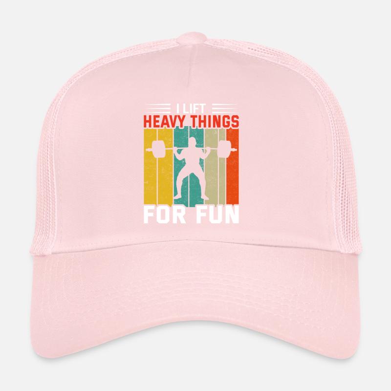 Gewichtheber Gewichtheben Bodybuilder Geschenkidee Trucker Cap