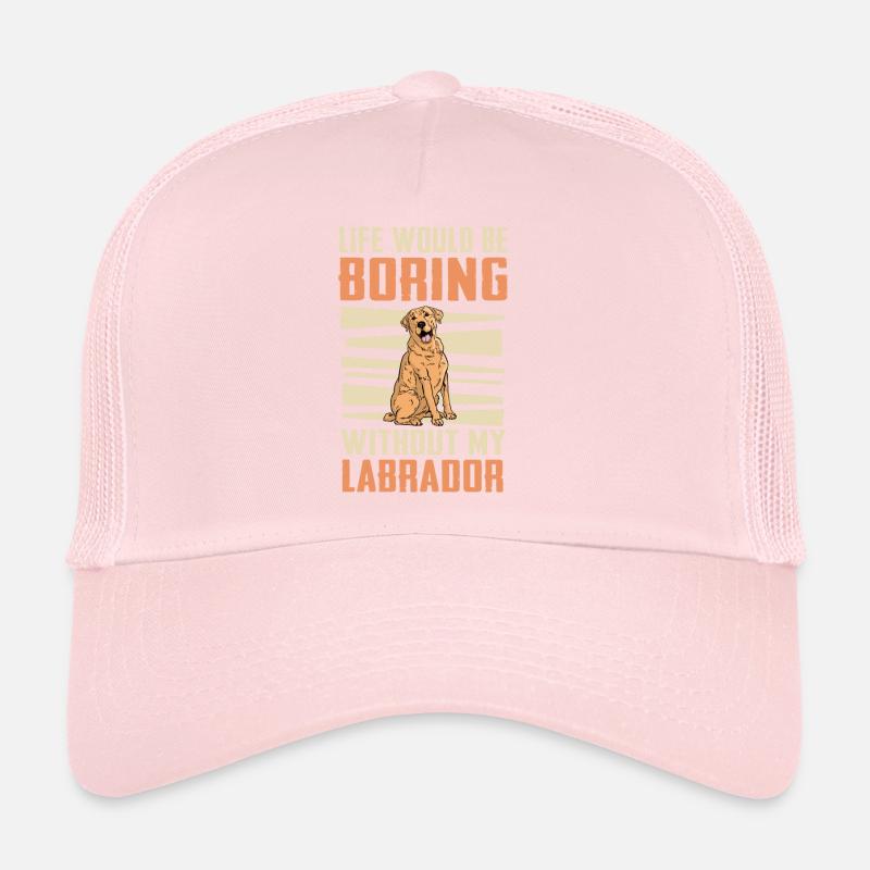 Chien Labrador Casquette trucker 