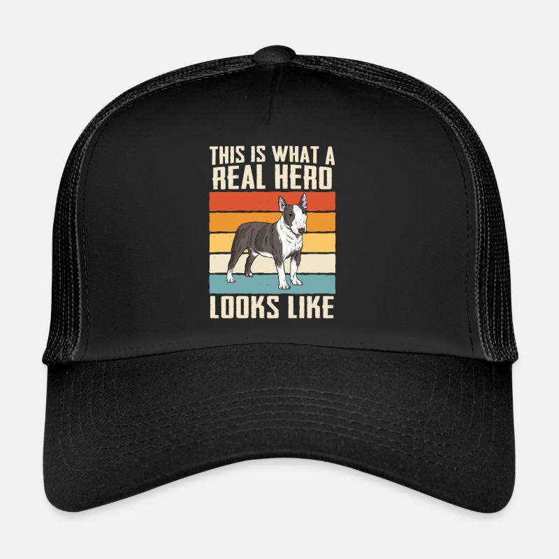 Chien Pitbull Casquette trucker 