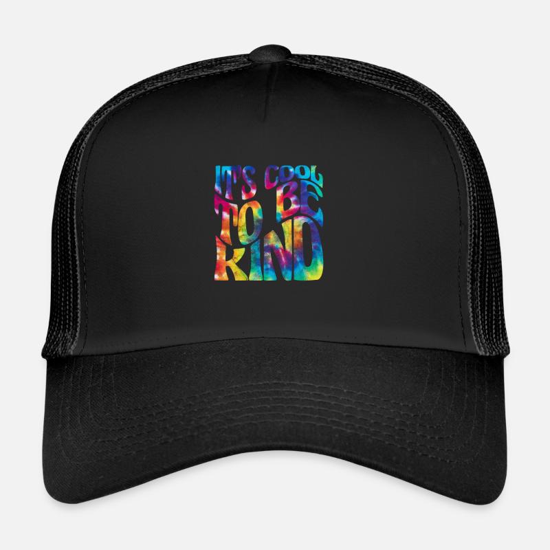 Hippy - Trucker Cap - black/black