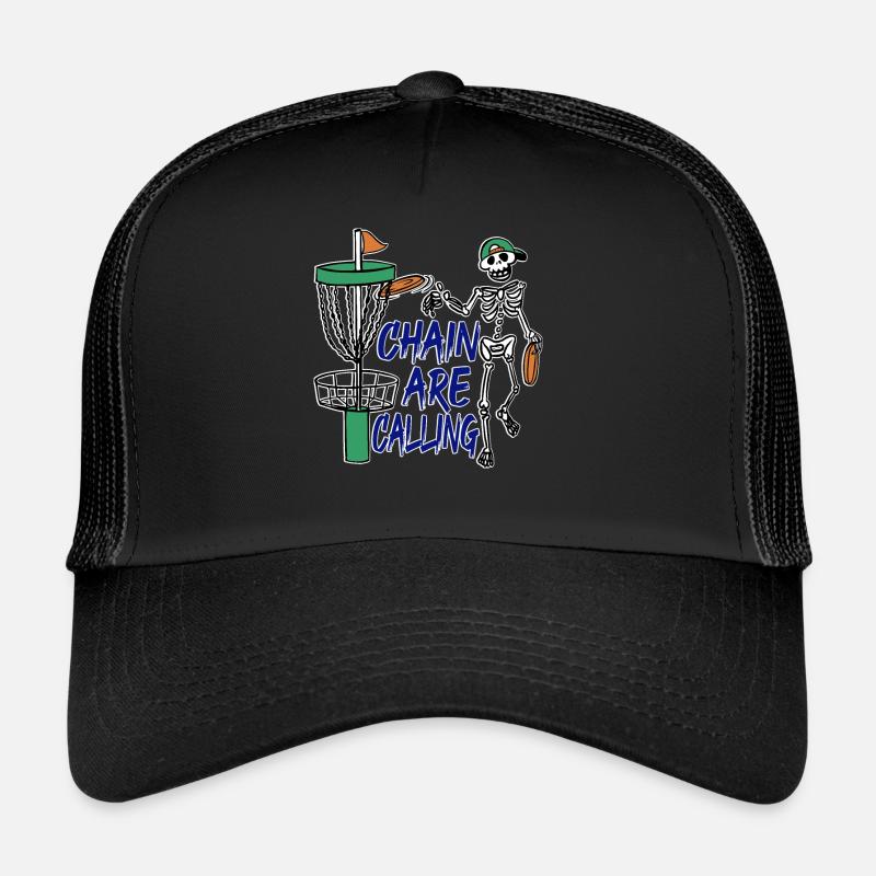 Les chaînes rétro Sunset appellent le disc golf Casquette trucker 