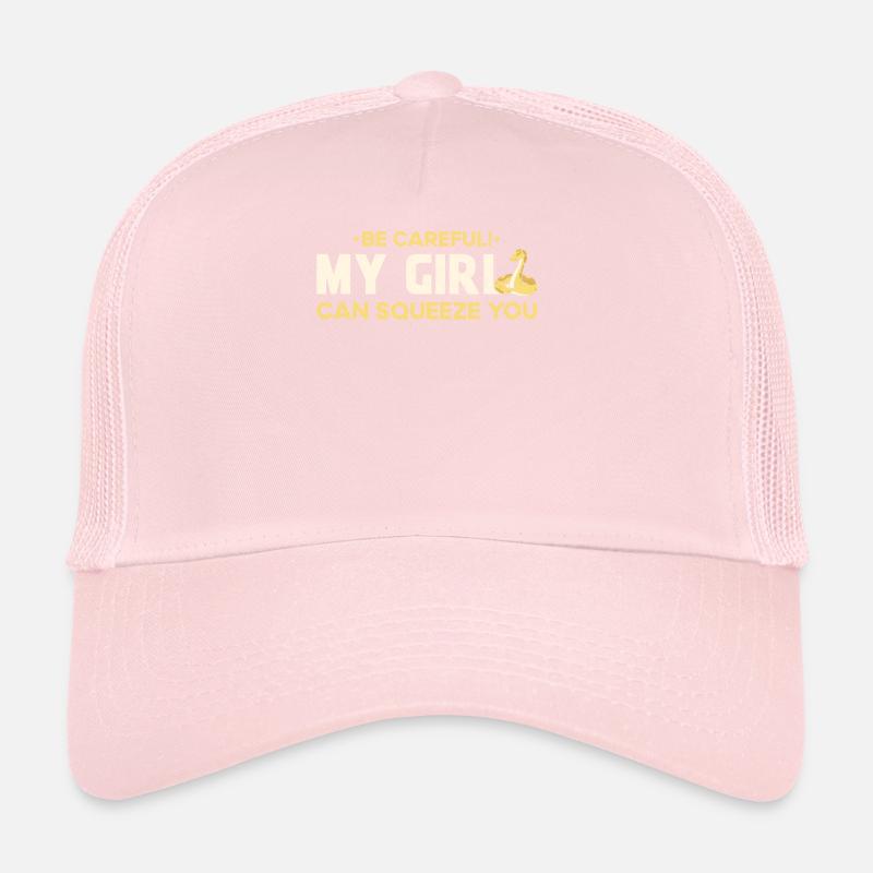 Boule de banane Python Attention Ma Fille Peut Casquette trucker 
