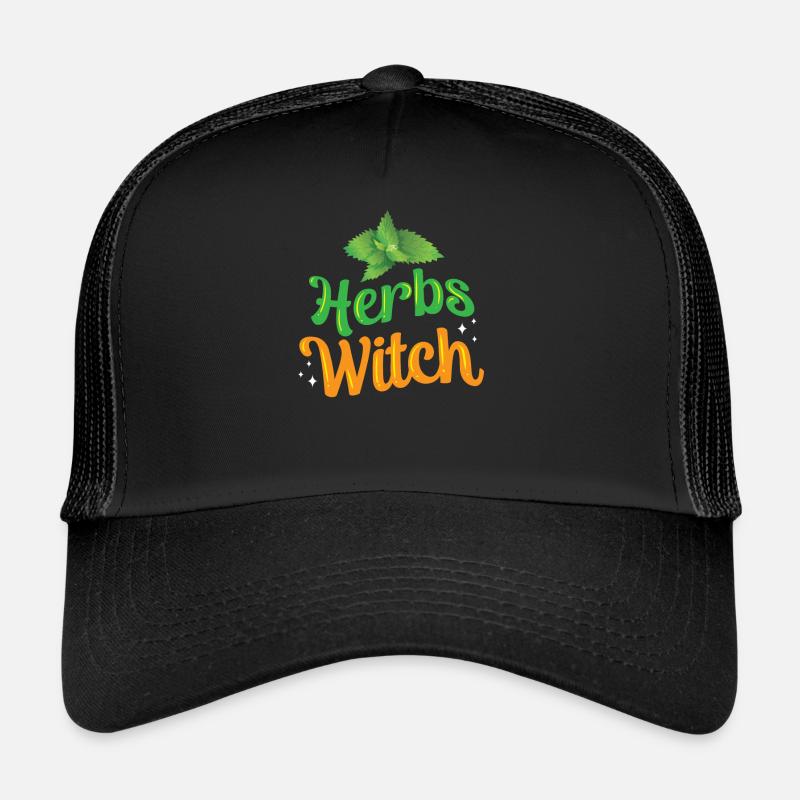 Herb Witch Herb Garden Herb Herb Herb Trucker Cap