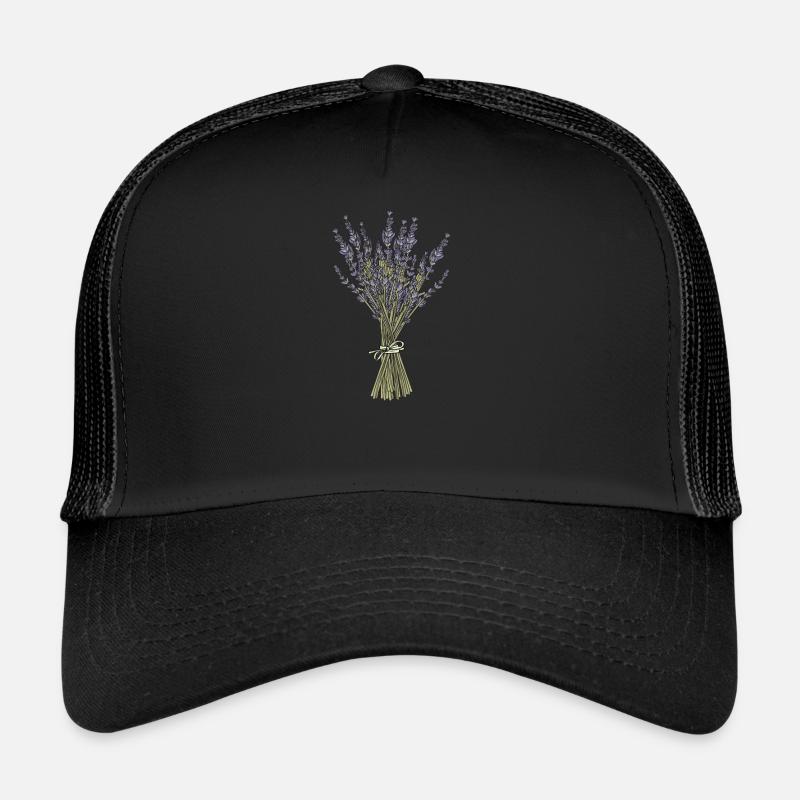 Lavender I Team Bride Fleur Couronne Mariage Boho Casquette trucker 