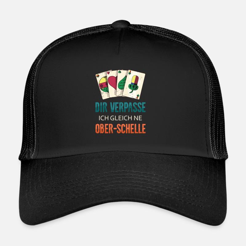 Dir verpasse ich ne Ober Schelle Schellenober Trucker Cap