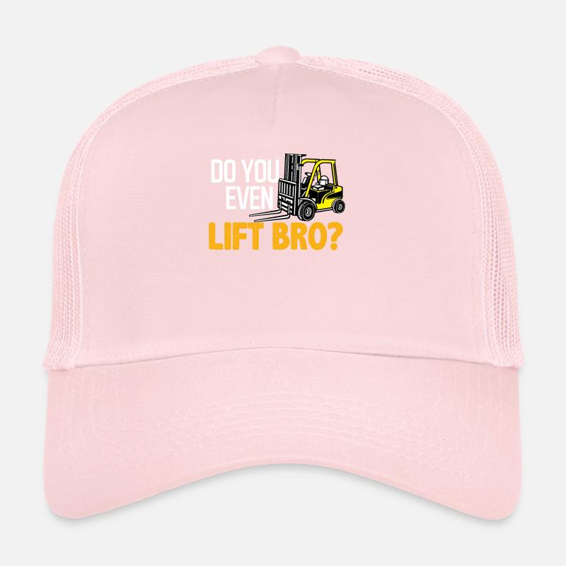 Forklift driver operator funny design Trucker Cap