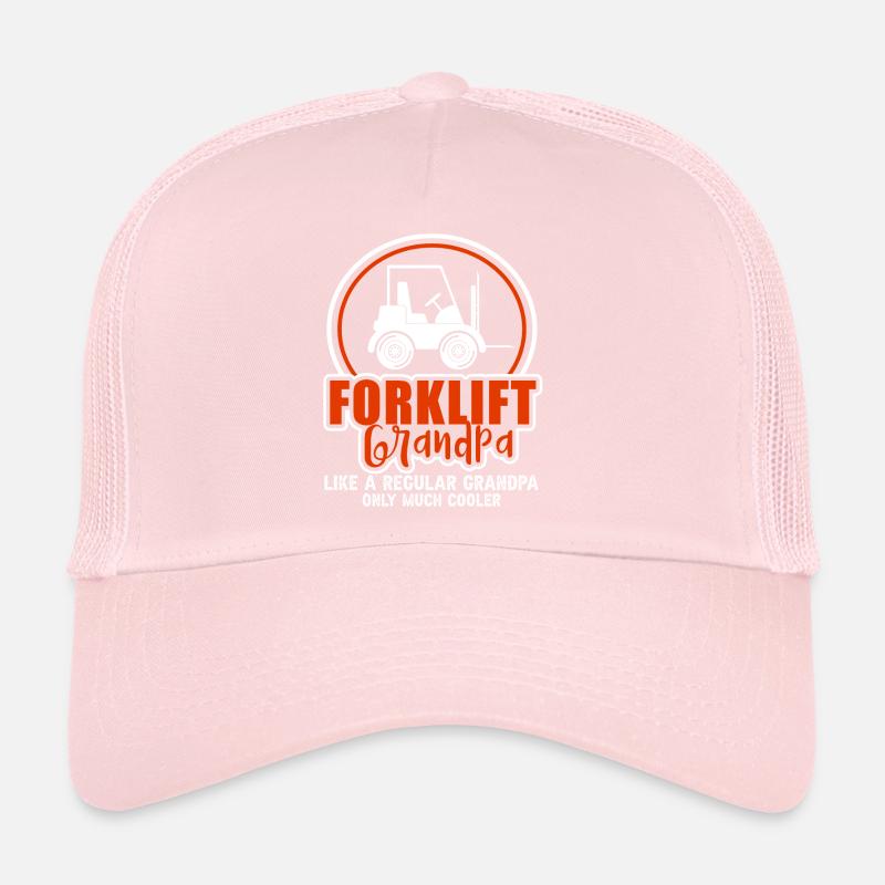 Forklift driver operator funny design Trucker Cap