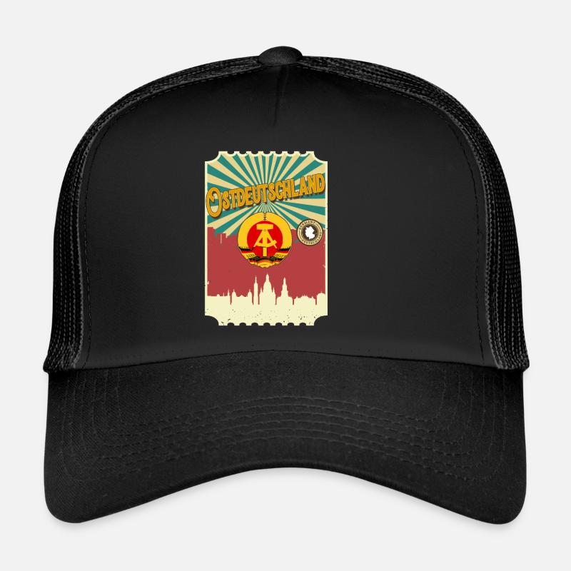 Ostdeutschland Geschenk Osten Ossi DDR Ostalgie Trucker Cap