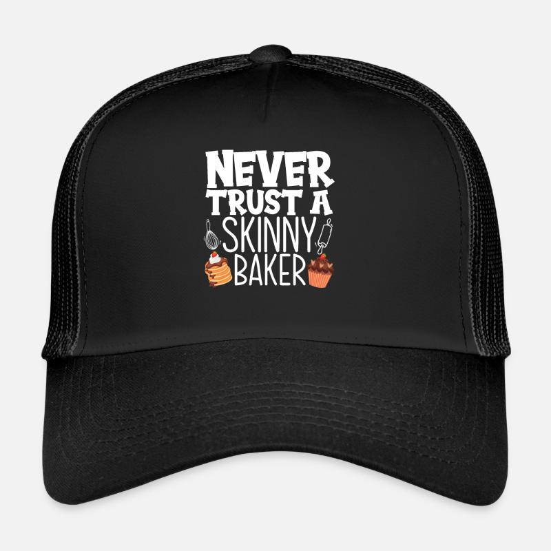 Lustiges Hobby Bäcker Geschenk Trucker Cap