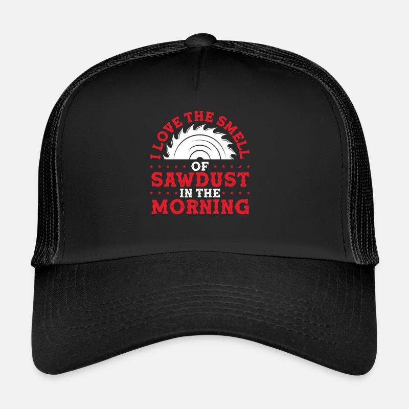 Sciure de bois le matin Casquette trucker 