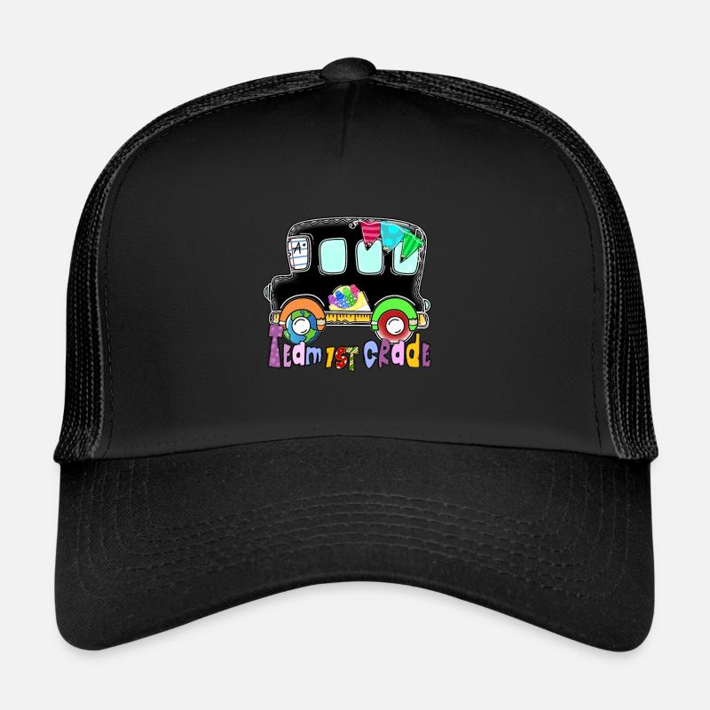 Équipe Enseignant 1ère année Élèves Retour à l’école Casquette trucker 