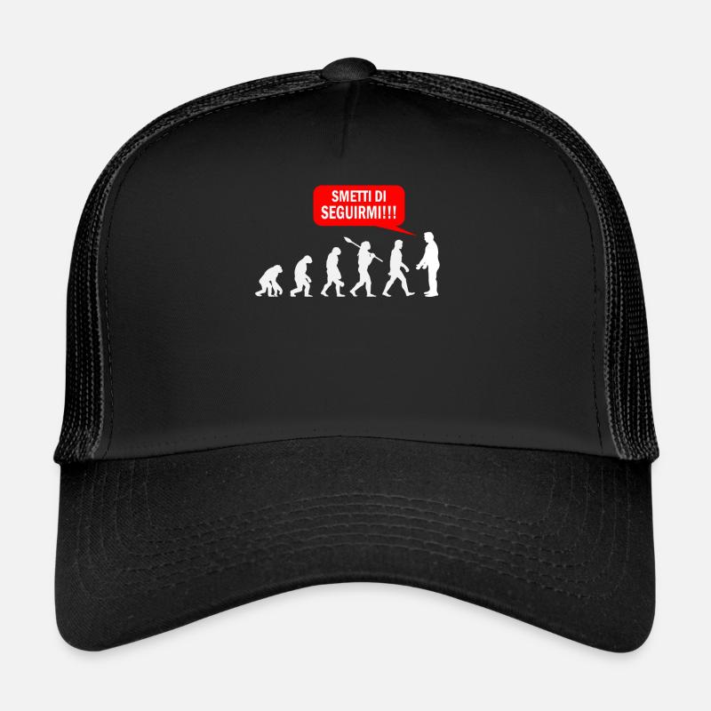 Écoutez-moi pour suivre la revue Australopithecines Casquette trucker 