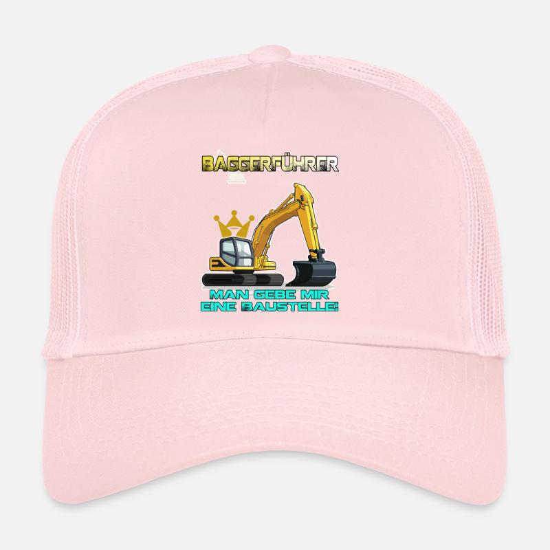 Baggerführer Baggerfahrer für die Baustelle Bagger Trucker Cap