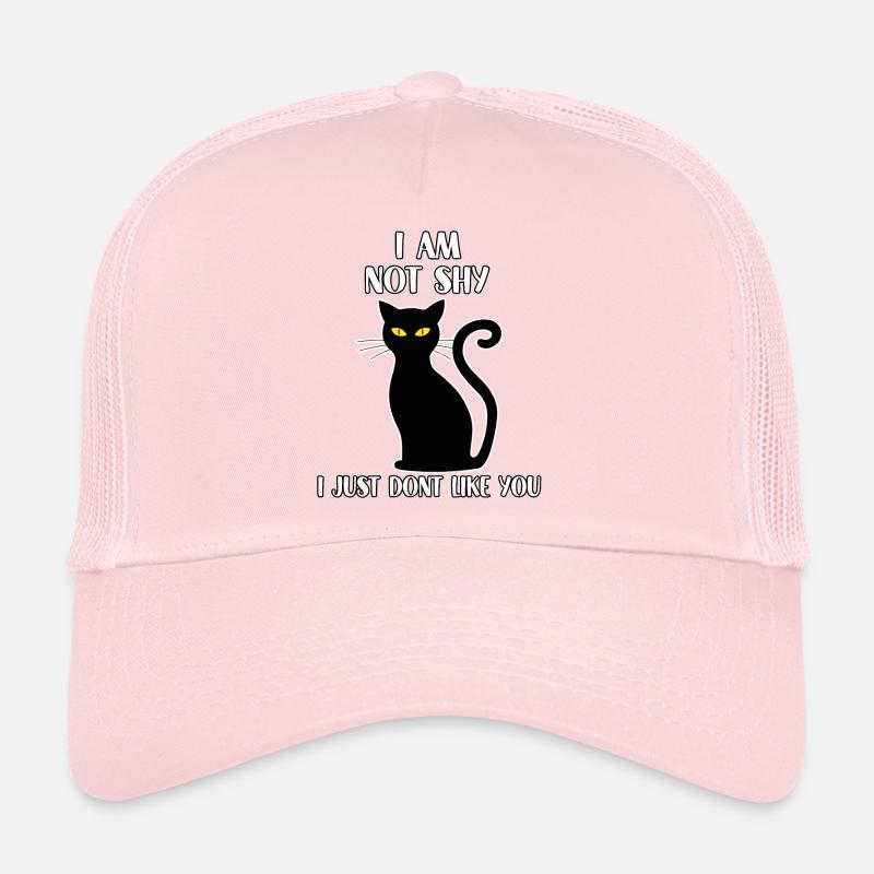 Cadeau de chats mignons pour les chats misanthropes Casquette trucker 