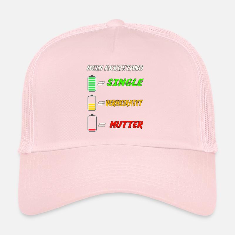 Mutter Mama Single Verheiratet Akku Trucker Cap
